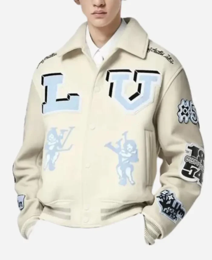Louis Vuitton Bugs Bunny Varsity Jacket Front