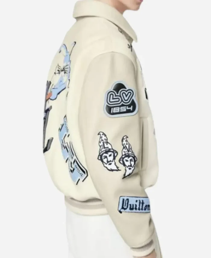 Louis Vuitton Bugs Bunny Varsity Jacket Other Sleeves