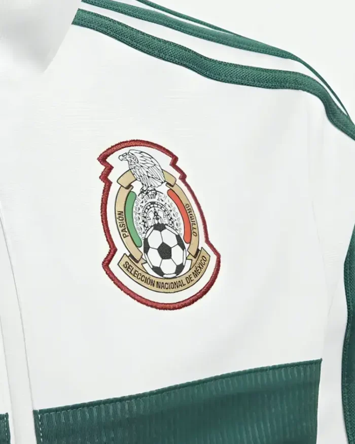 Mexico Soccer White Jacket For Men And Women