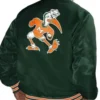 Miami Hurricanes Green Wool Jacket For Men And Women