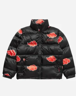 Naruto Akatsuki Puffer Jacket