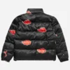 Naruto Akatsuki Puffer Jacket For Men And Women