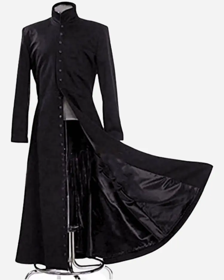 Neo Matrix Trench Coat For Women On Sale