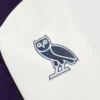 Ovo X Nfl Super Bowl Lviii Las Vegas Purple Letterman Varsity Jacket Detailing Image 2