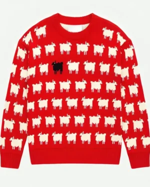 Princess Diana Black Sheep Sweater For Men And Women