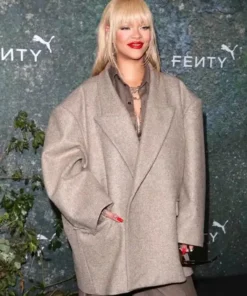 Rihanna Launch Party Oversized Coat V3