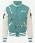 Rod Godspeed Skull Varsity Jacket