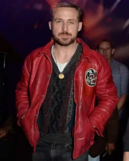 Ryan Gosling San Sebastian Film Festival Leather Jacket For Men And Women