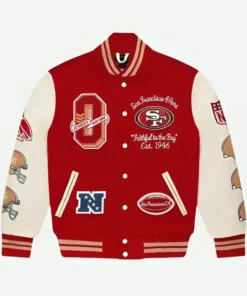 San Francisco 49ers Ovo Varsity Jacket