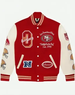 San Francisco 49ers Ovo Varsity Jacket