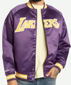 Snoop Dogg Los Angeles Lakers Purple Jacket For Men And Women