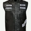 Sons Of Anarchy Jax Teller Leather Vest Front