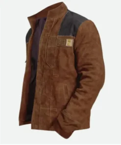 Star Wars Han Solo Brown Suede Jacket For Men And Women