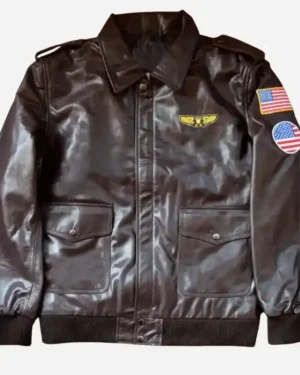 Steve Harrington Stranger Things Real Leather Jacket