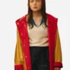 Stranger Things Max Mayfield Red And Yellow Coat For Men And Women