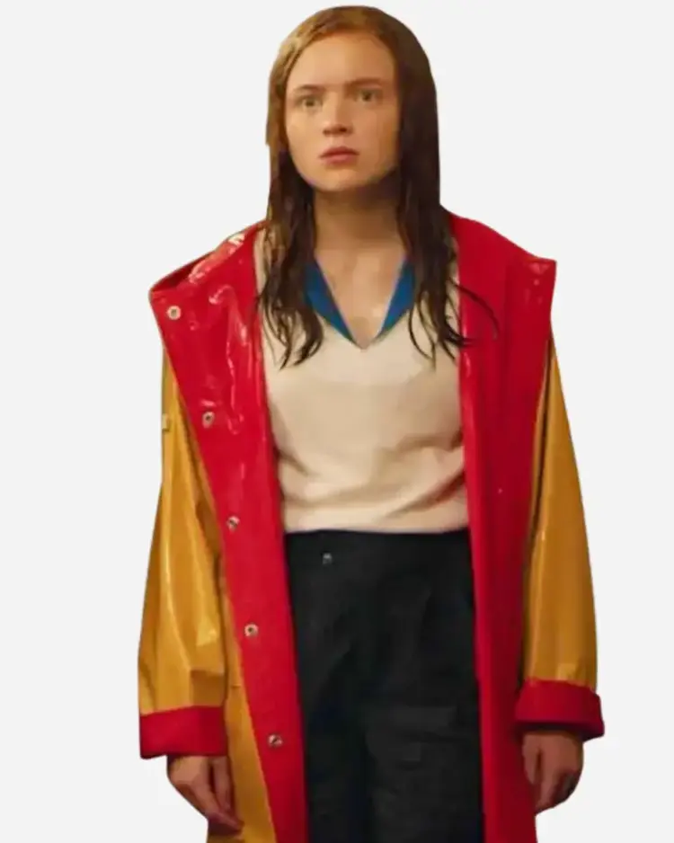 Stranger Things Max Mayfield Red and Yellow Coat For Men And Women