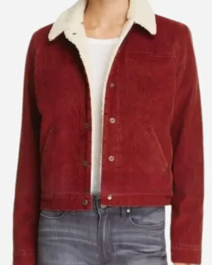 Stranger Things Nancy Wheeler Red Jacket For Men And Women