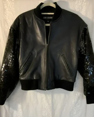 The Equalizer S04 Delilah McCall Sequin Sleeves Jacket For Men And Women