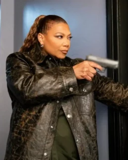 The Equalizer S04 Queen Latifah Leather Jacket V2