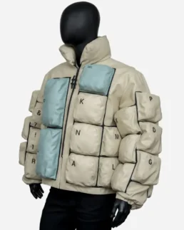 The Keyboard Quilted Puffer Jacket For Men And Women