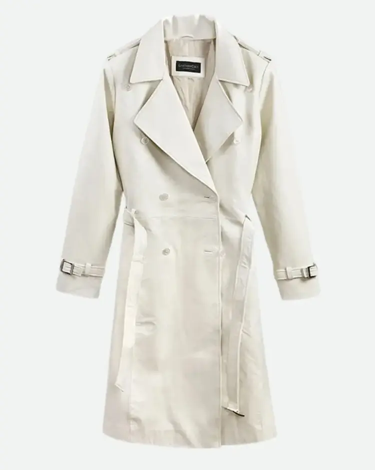 Vanessa Kirby Mission Impossible Trench Coat front