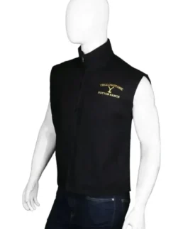 Yellowstone John Dutton Black Vest For Men And Women