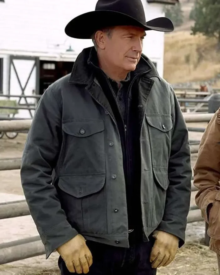 Yellowstone Season 2 John Dutton Green Jacket For Men And Women