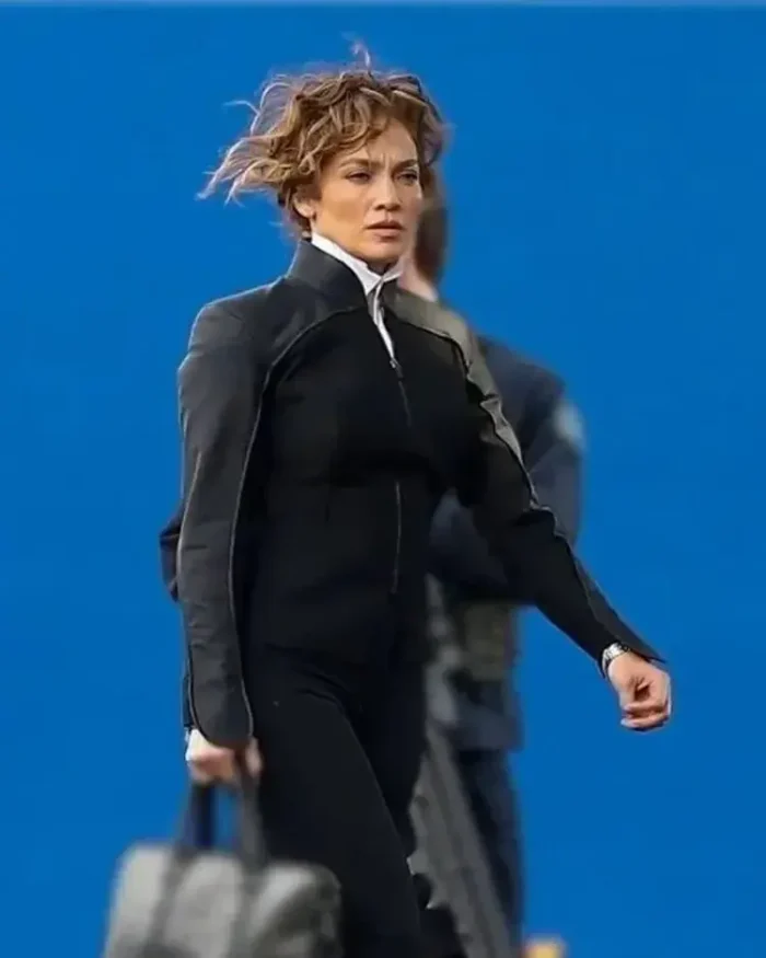 Atlas 2024 Jennifer Lopez Black Jacket Celebrity
