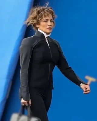 atlas 2024 jennifer lopez black jacket side view