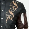 Baldurs Gate 3 Astarion Cosplay Jacket Front Logo Closure