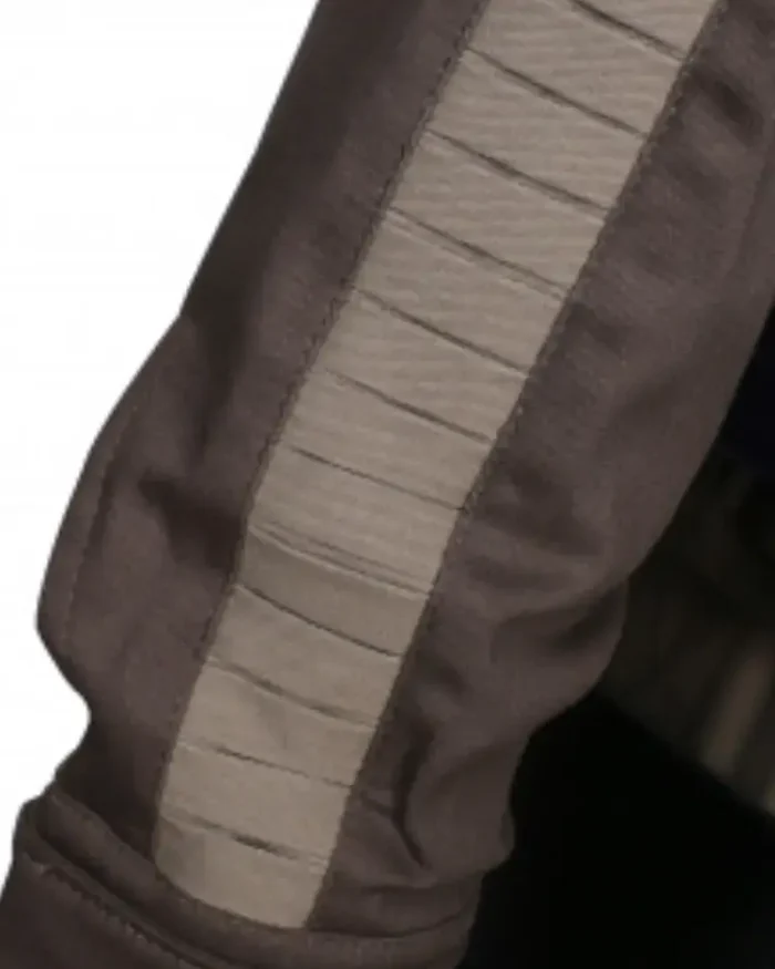 Cassian Andor Star Wars Brown Jacket Sleeves Closure