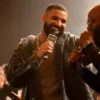 Drake's Till Death Do Us Part Rap Battle Leather Jacket Front View
