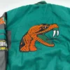 Florida Am Rattlers Ole Skool Green And White Jacket