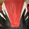 Hailey Bieber Billie Eilish Concert Biker Leather Jacket Back