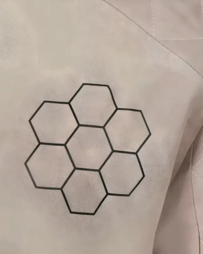 Jason Statham The Beekeeper 2024 Jacket Logo Closure
