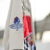 Kristin Juszczyk Indy 500 Jacket Closure