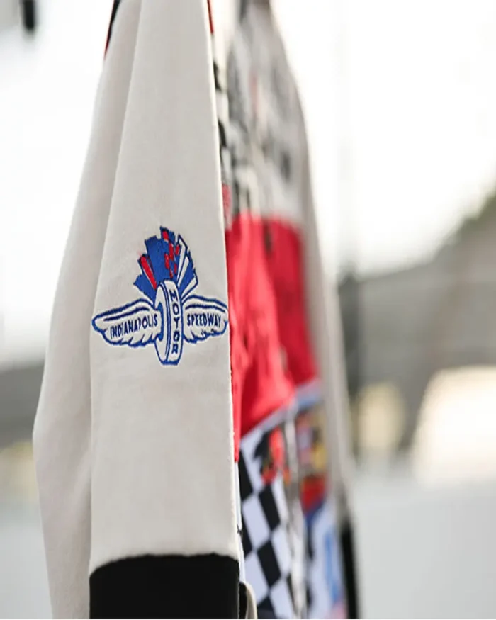 Kristin Juszczyk Indy 500 Jacket Closure