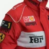 Lana Del Rey Ferrari Jacket Logo Closure