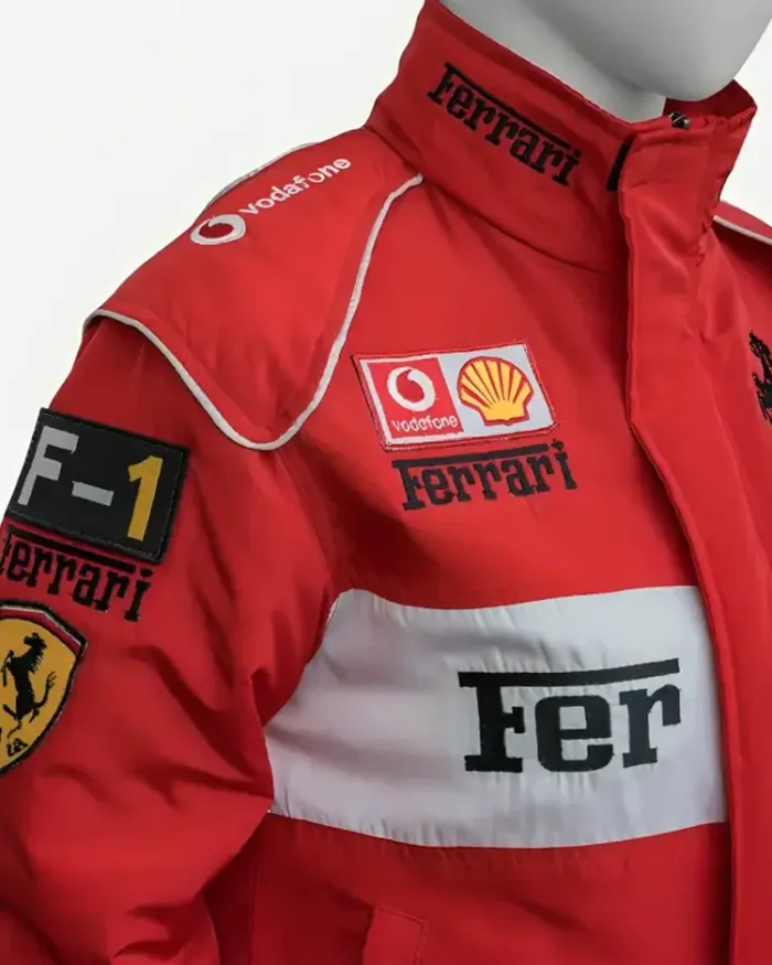 Lana Del Rey Ferrari Jacket Logo Closure