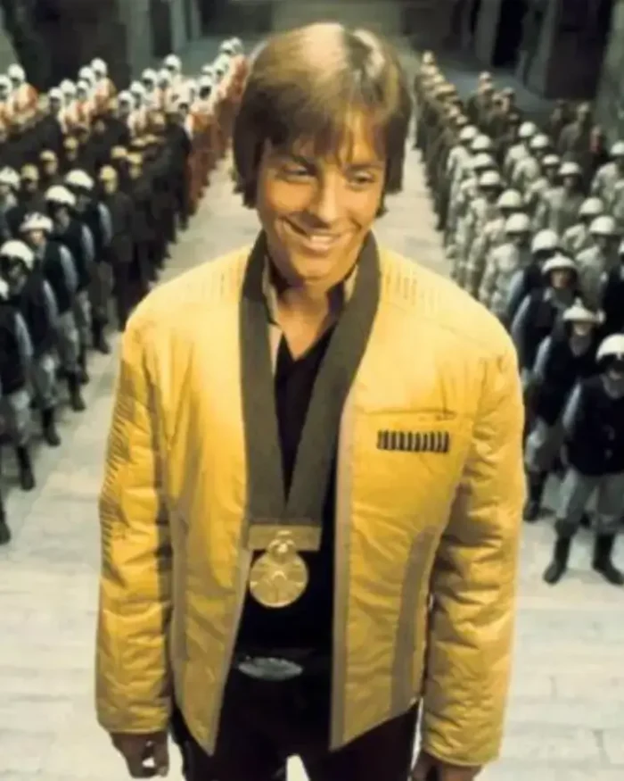 Luke Skywalker Star Wars Yellow Jacket Wearing