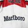 Marlboro Racing Leather Jacket Back Closure