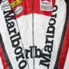 Marlboro Racing Leather Jacket Front Closure