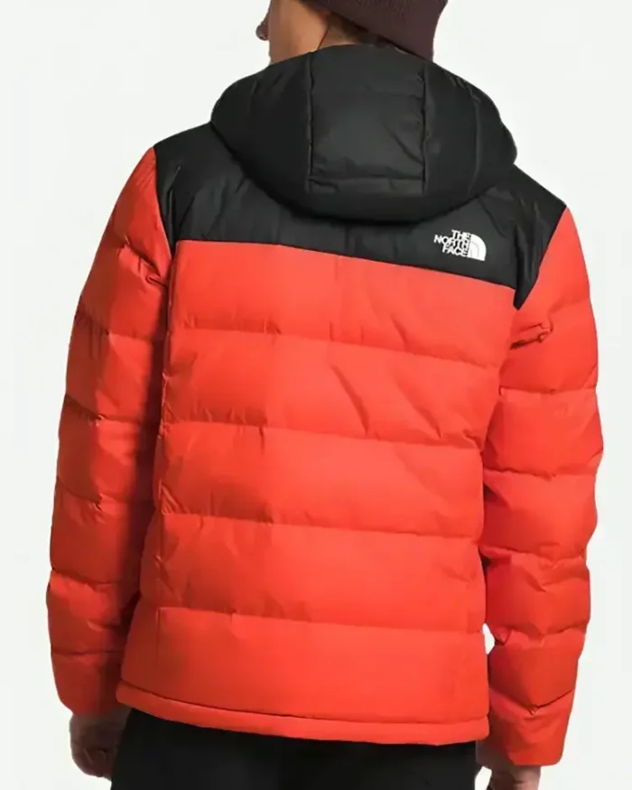 Men’s Roxborough Luxe Hooded Jacket Red Back