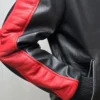 Miami Vice Red Jacket Side Closure