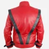 Michael Jackson Red Thriller Jacket Back
