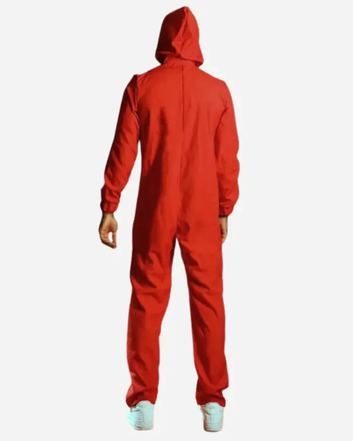 Money Heist Costume Back