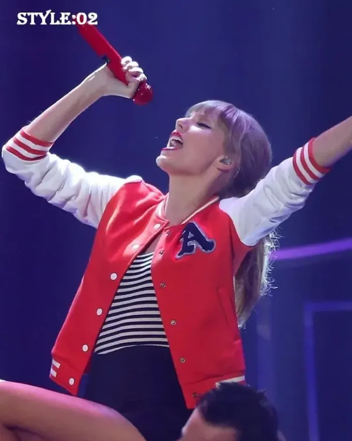 Taylor Swift 22 Letterman Jacket Red