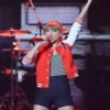 Taylor Swift 22 Letterman Jacket Red Front