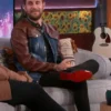 The Kelly Clarkson Show Ben Platt Leather Jacket Side View