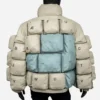The Keyboard Quilted Puffer Jacket Back